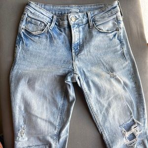 Old Navy Rockstar Super Skinny Mid Rise Jeans
